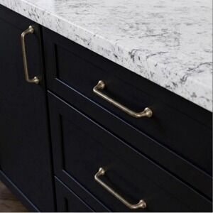Origin 21 Emma 5-1/16-in 128mm Center to Center Champagne Bronze Drawer Pull 2pk